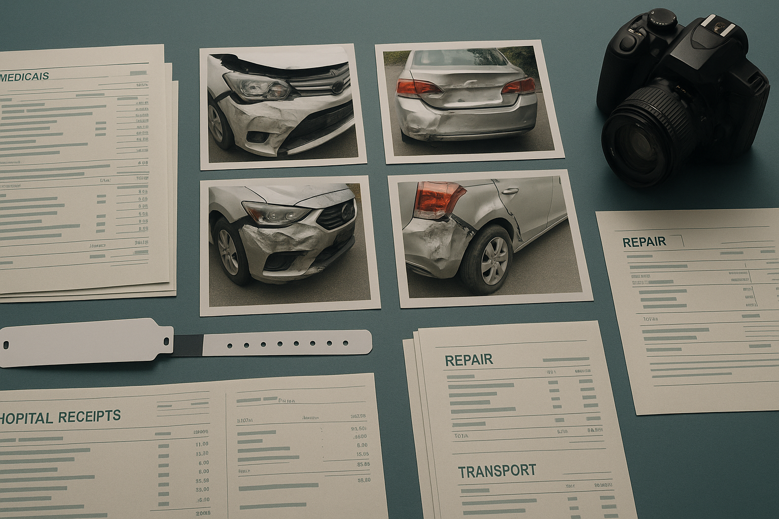 車禍求償證據怎麼準備?醫療、誤工、看護、交通與車損證明完整整理|2026
