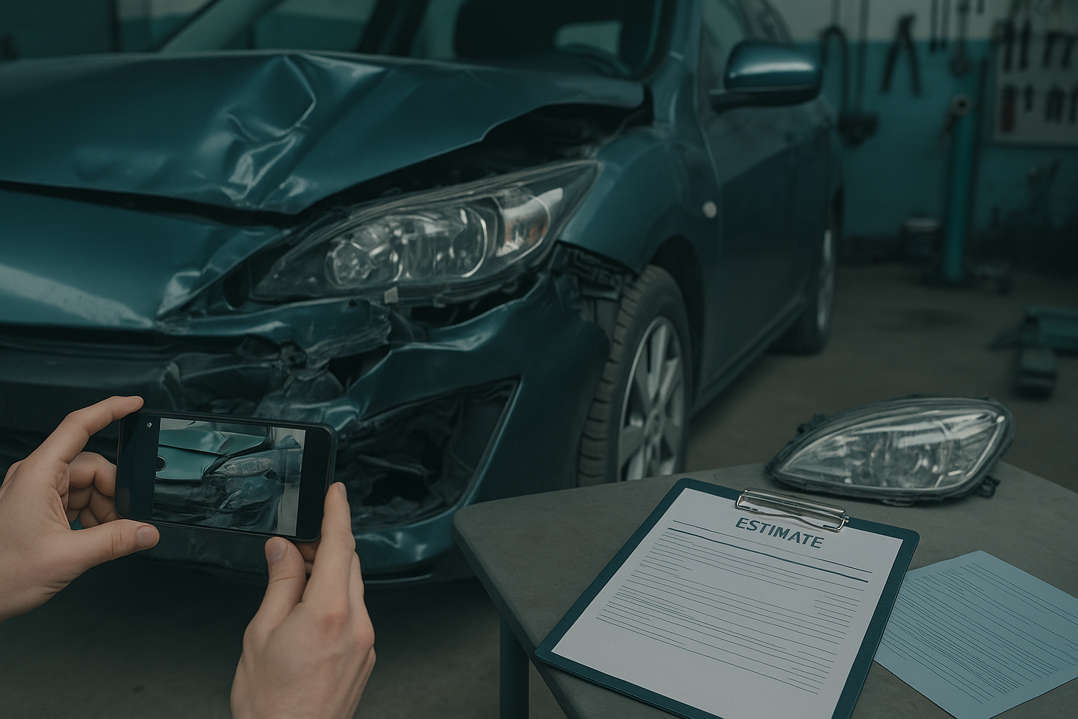 車禍可以先修車嗎?修車前要留哪些證據與照片