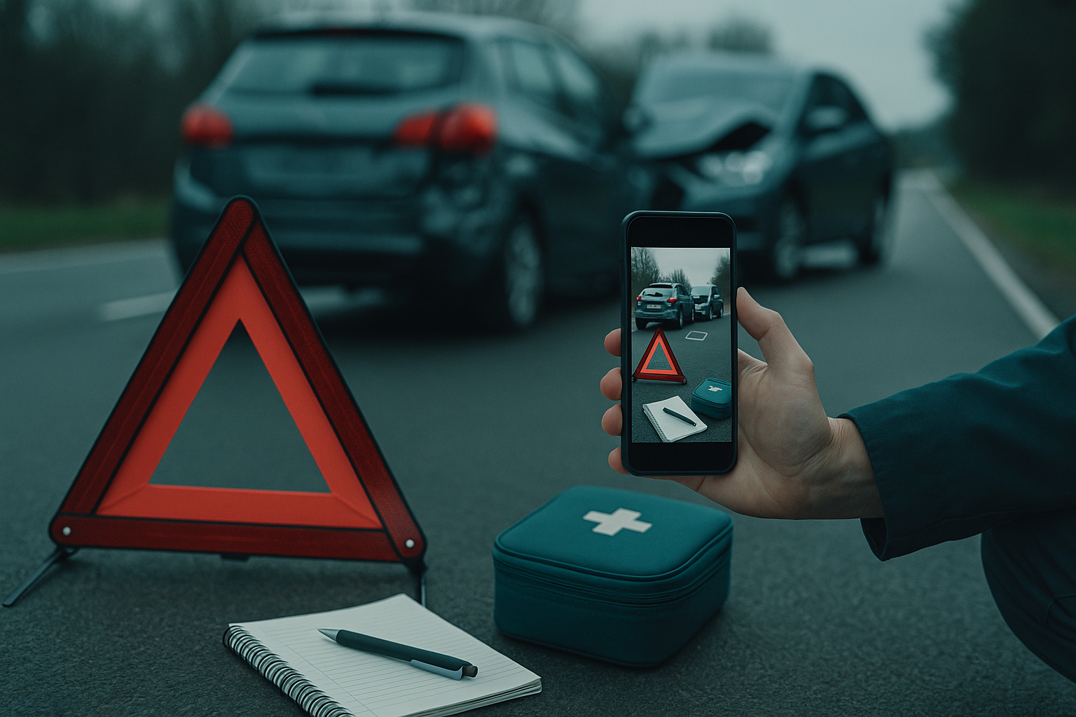 發生車禍當下怎麼辦?報警、蒐證與警方筆錄步驟一次看懂