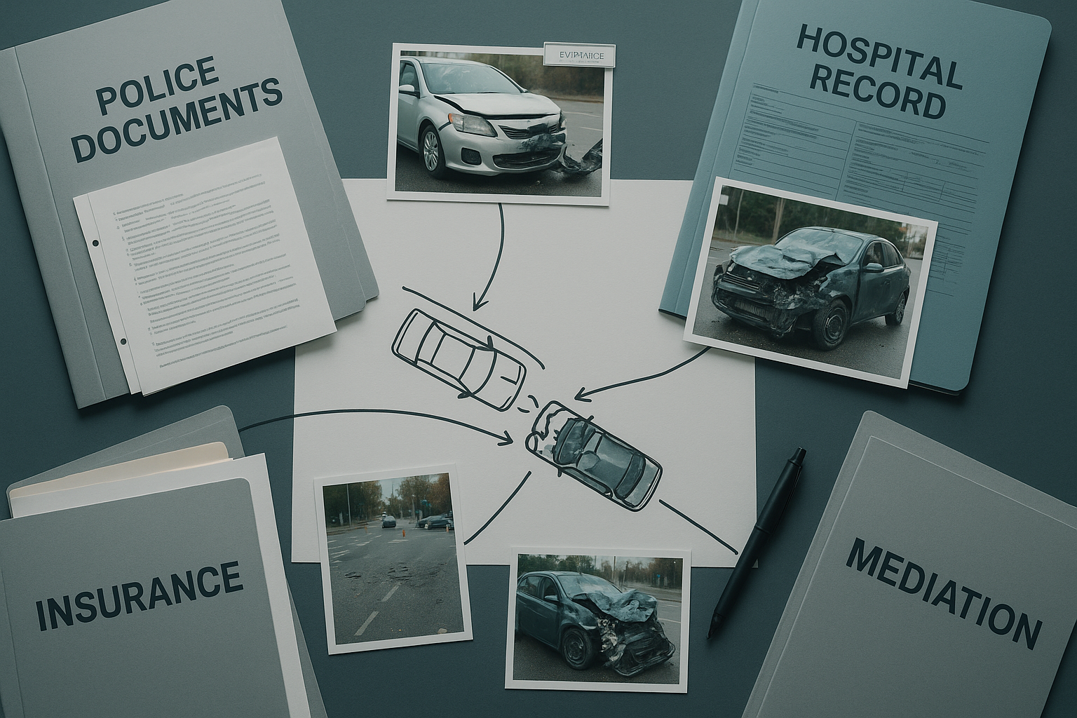 車禍理賠怎麼做？蒐證、警局資料、A1/A2/A3、理賠順序與調解一次搞懂｜車禍理賠「一張地圖」總攻略（2026）