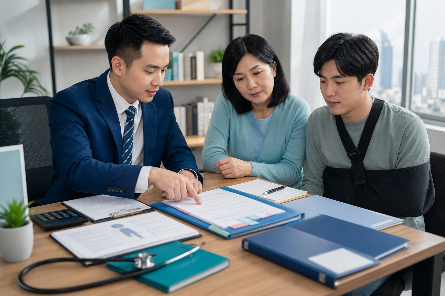 受傷生病後可以申請什麼？保險理賠、勞保、團保、強制險、身障與長照整理