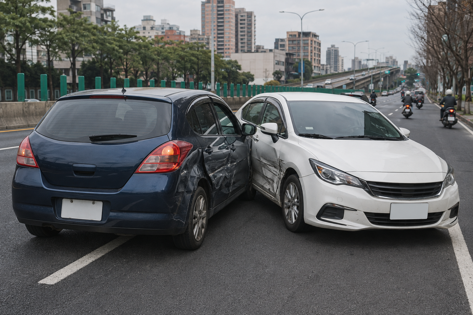 變換車道擦撞怎麼算?肇責、行車紀錄器與和解重點完整解析|2026
