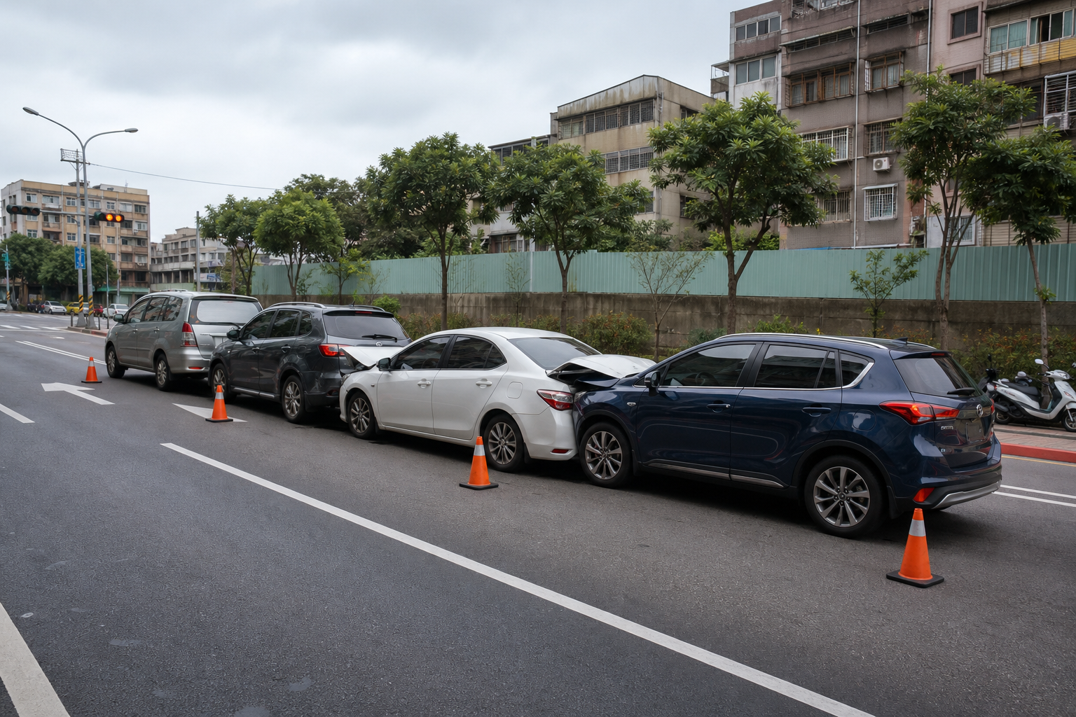 連環車禍怎麼判？多車連環撞責任、理賠順序與蒐證重點｜2026