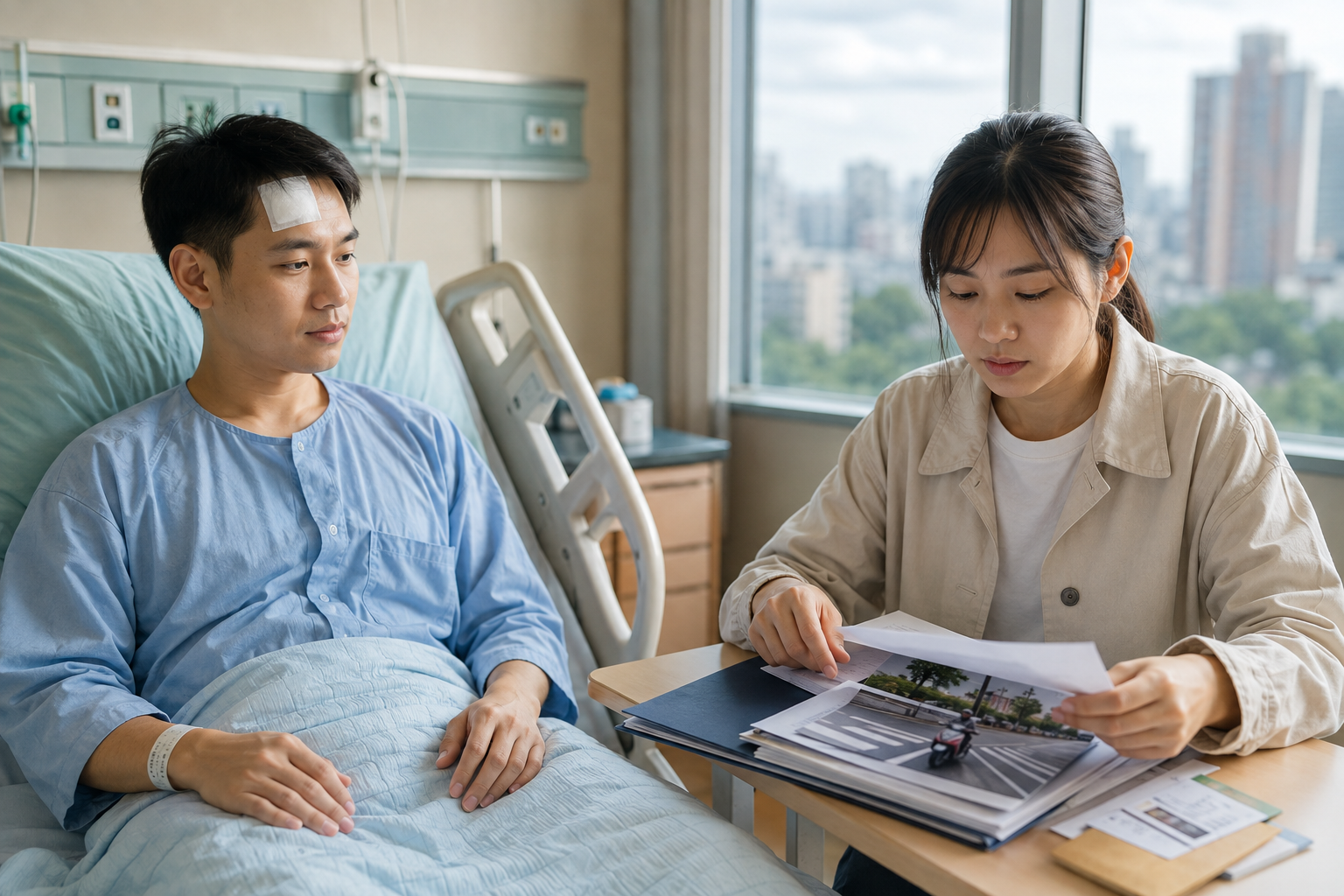 通勤車禍開刀住院算職災嗎？傷病給付、文件清單與退件補救整理｜2026