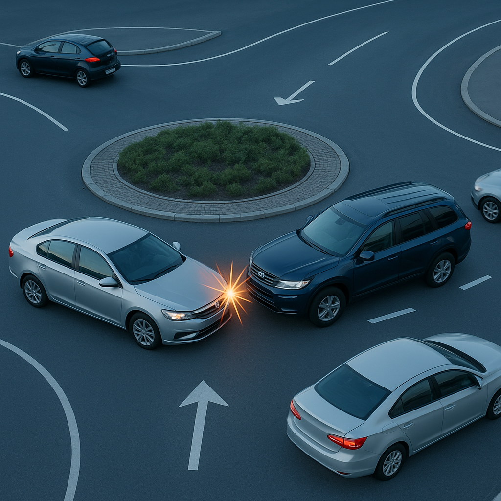 圓環車禍怎麼判?進出圓環事故責任與蒐證重點完整解析|2026